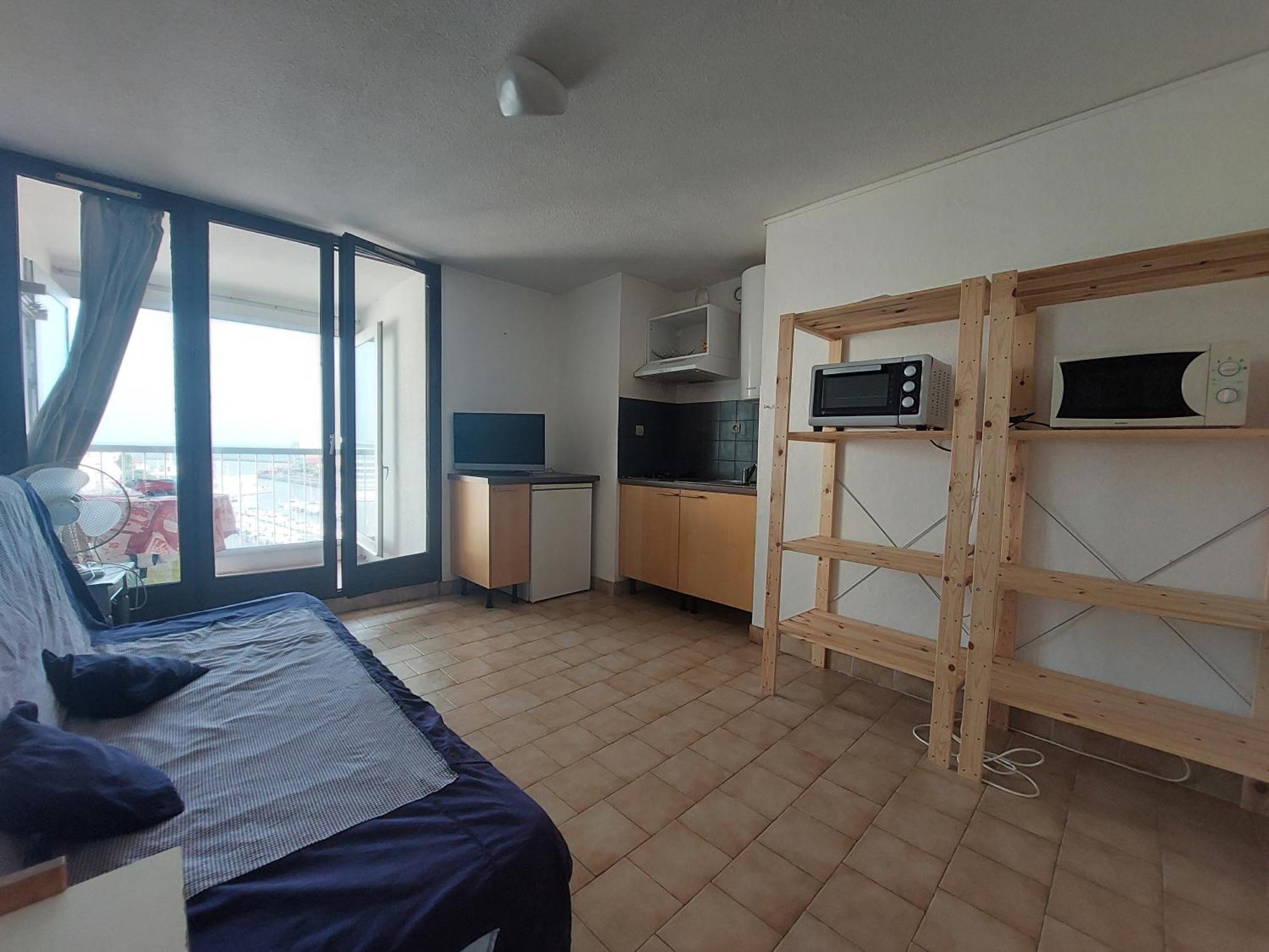 Studio Cabine Vue Mer Carnon-Plage Exterior foto